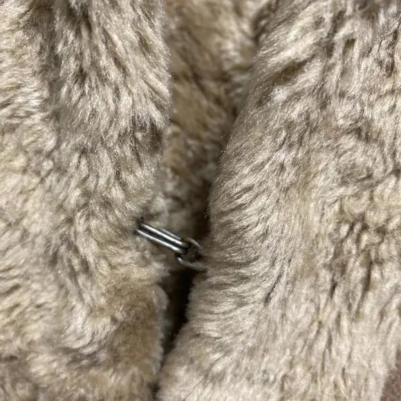 vintage 1980S/90S Esprit embroidered Faux Suede Boho Jacket XL - Picture 3 of 8